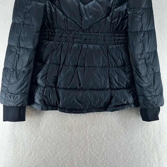 Athleta Jacket Womens 2XS Banner Peak Goose Down Puffer Full Zip Insulated Blue - Picture 7 of 12